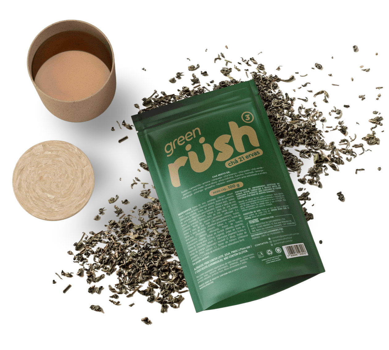 GreenRush Chá Natural