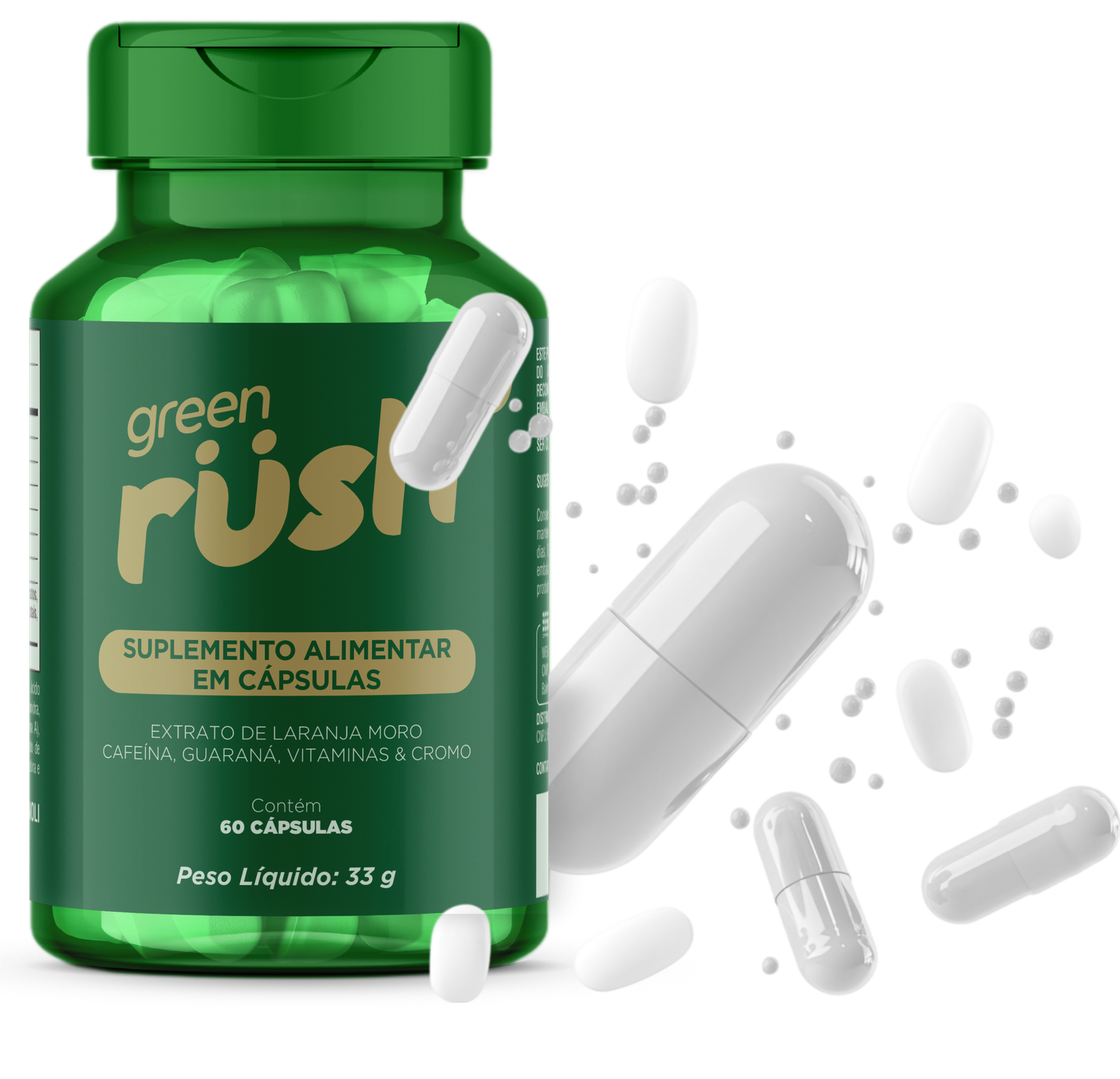 GreenRush Cápsulas